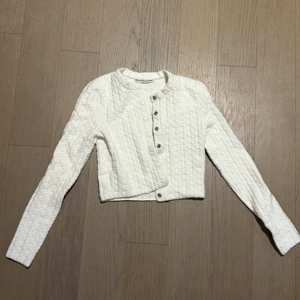 Alexander Wang Logo Cardigan